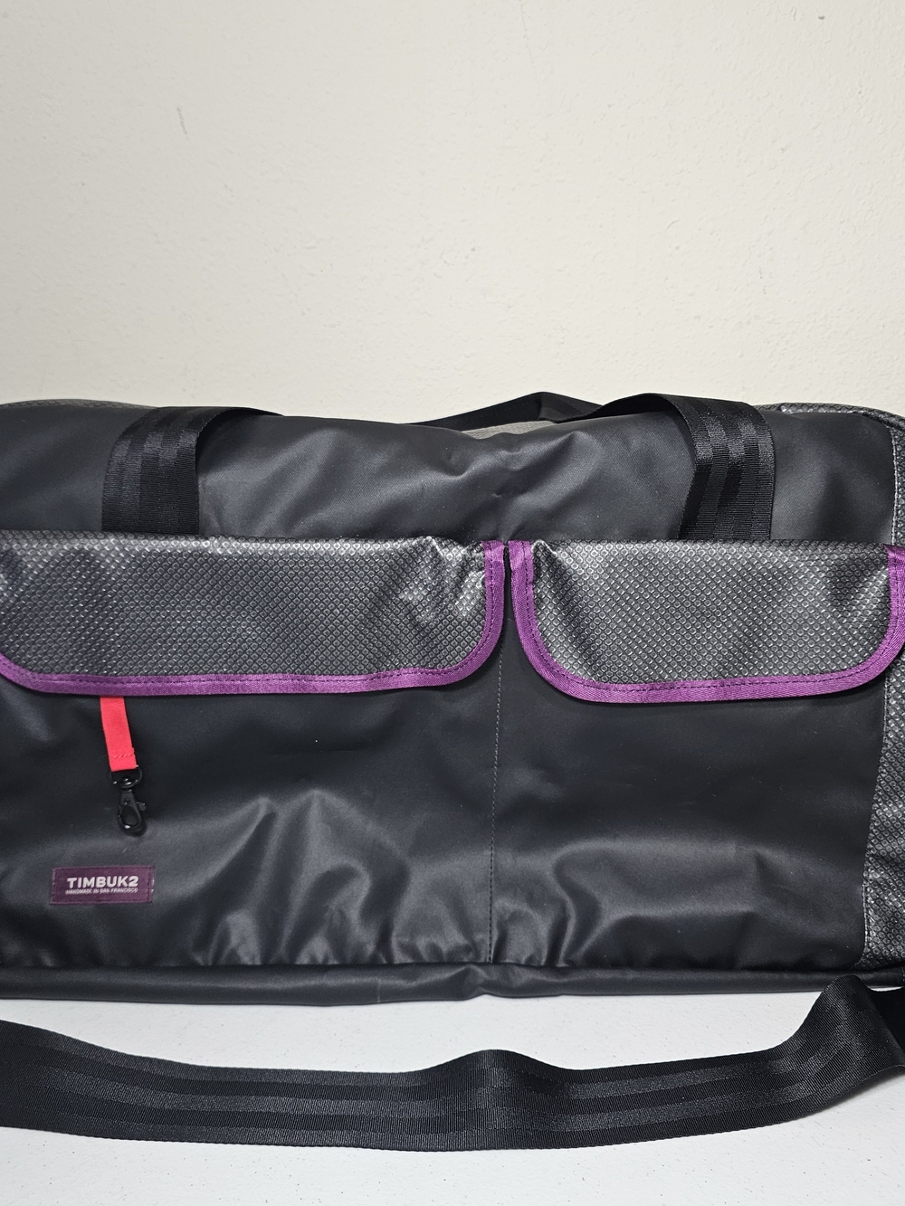 Timbuk2 Navigator Duffel Bag - Large - Black, Grey, & Purple